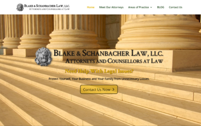 Flash Avenue builds a new website for Blake & Schanbacher Law