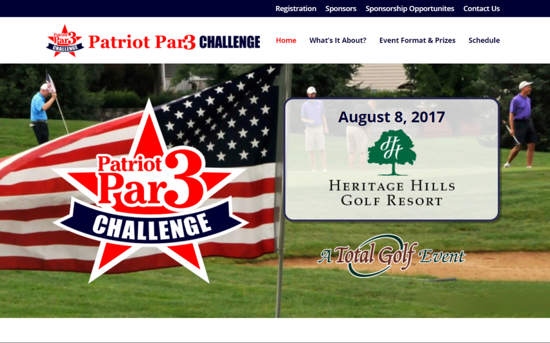 Flash Avenue rebuilds Patriot Par 3 Challenge website to be mobile-friendly