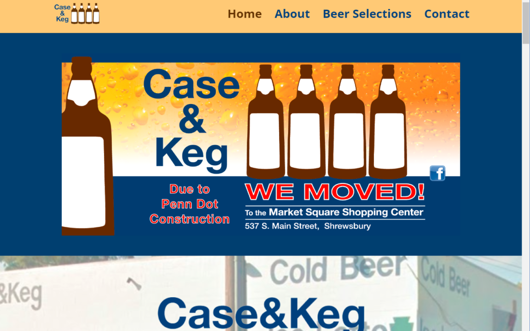 Flash Avenue builds new website for Case & Keg