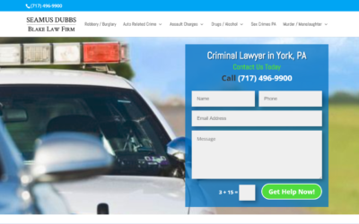 Flash Avenue cleans up hacked website and rebuilds onto secure platform for Seamus Dubbs of Blake Law Firm.