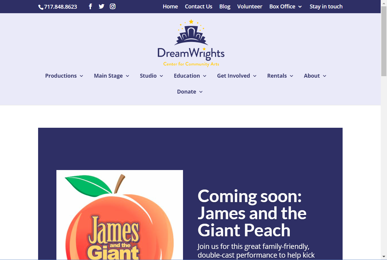 Flash Avenue rebuilds DreamWrights website for staff to edit content directly