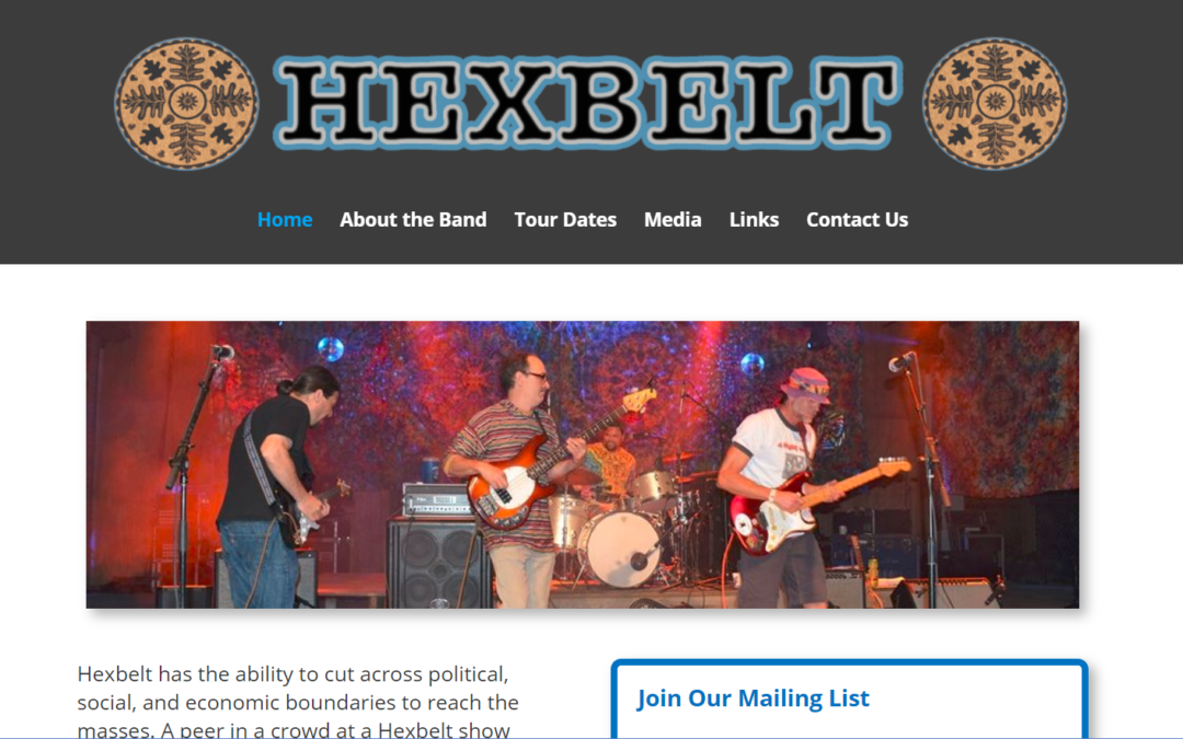 Flash Avenue gives Hexbelt a new web-hosting home and a quick mobile-friendly overhaul