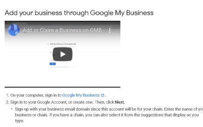 How To Add Your Business on Google